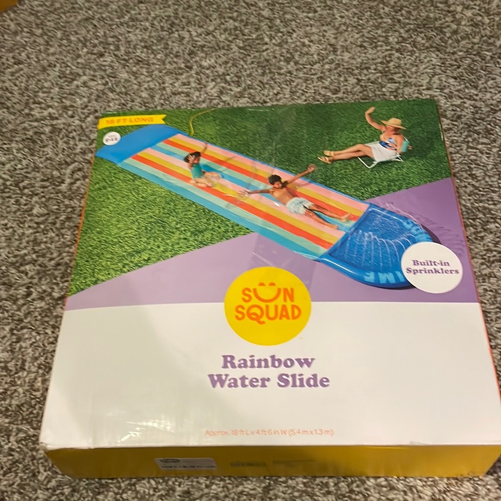 New Sun Squad Rainbows Slide